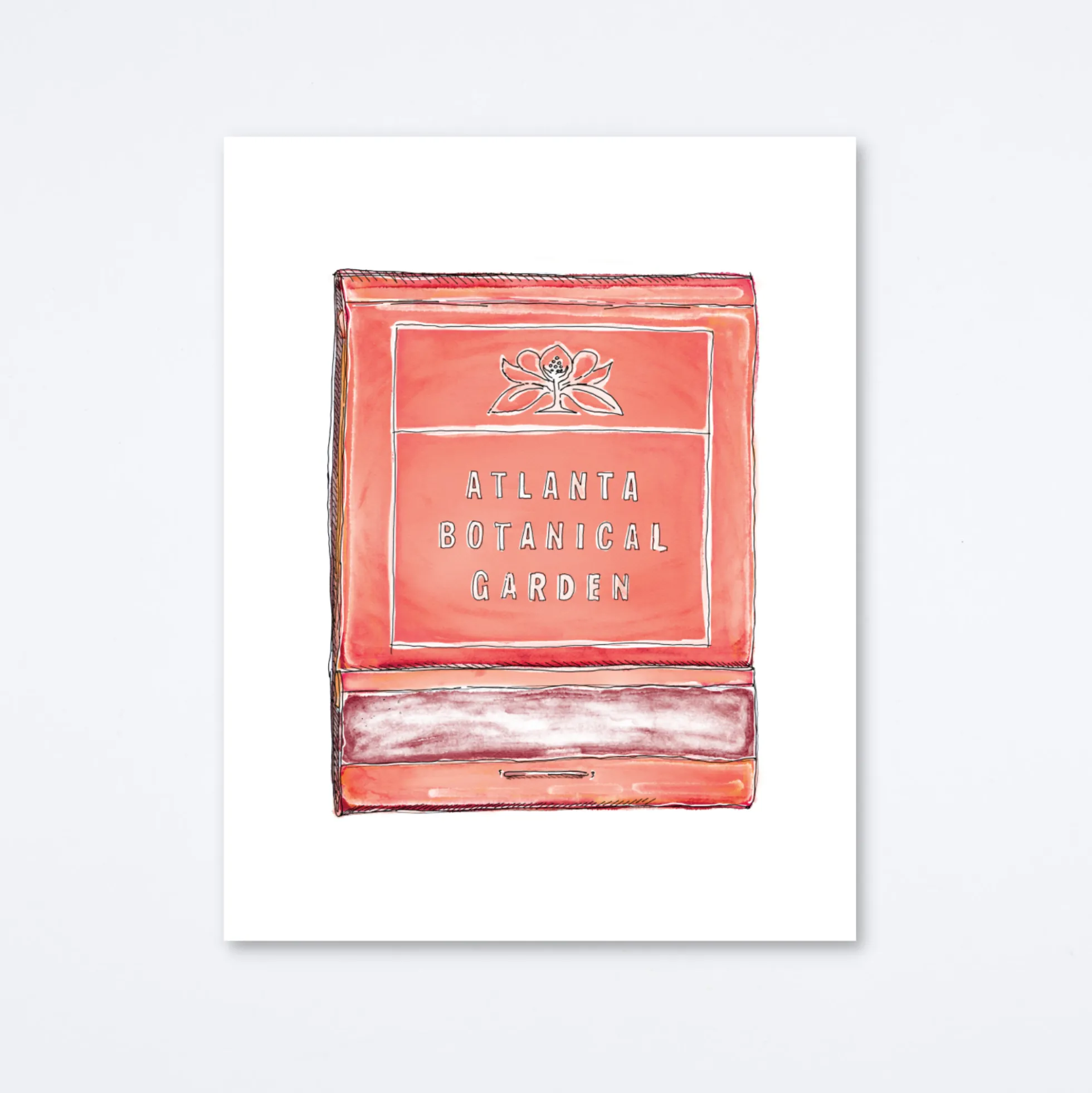 Atlanta Botanical Gardens Art Print