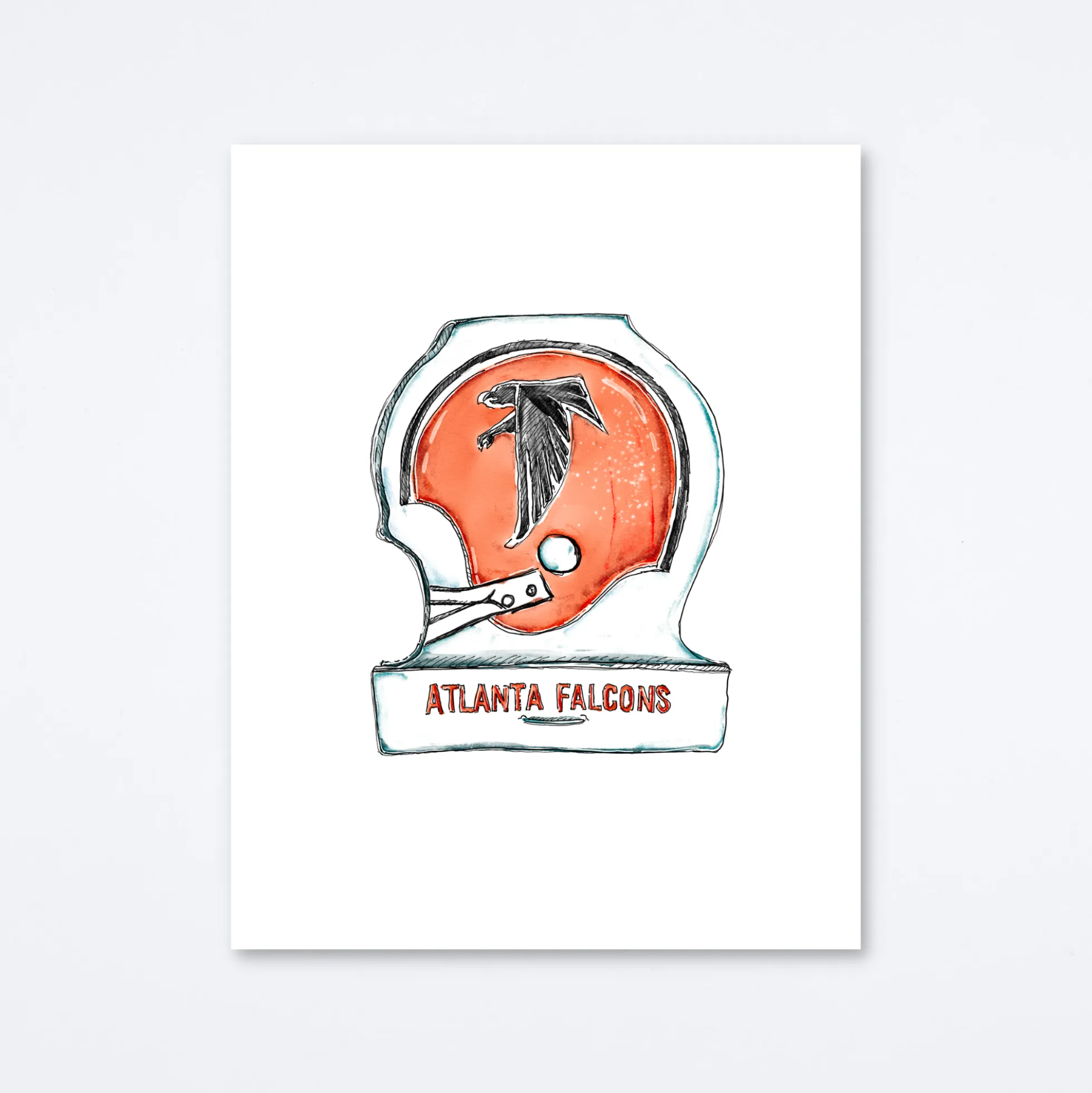 Atlanta Falcons Art Print
