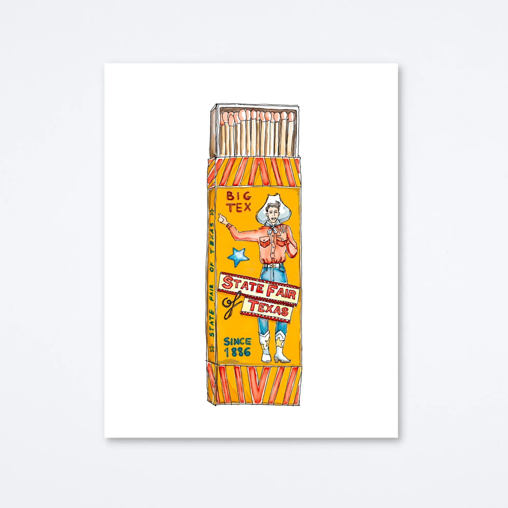 Big Tex Art Print
