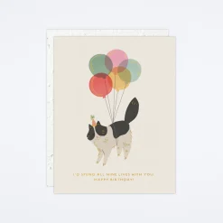 Birthday Kitty Card