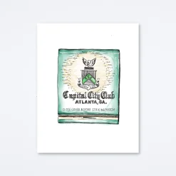 Capital City Club Atlanta Art Print
