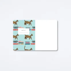Cats And Stacks Pocket Journal