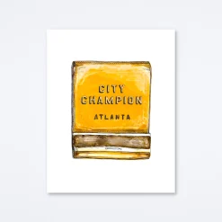 City Champion Art Print