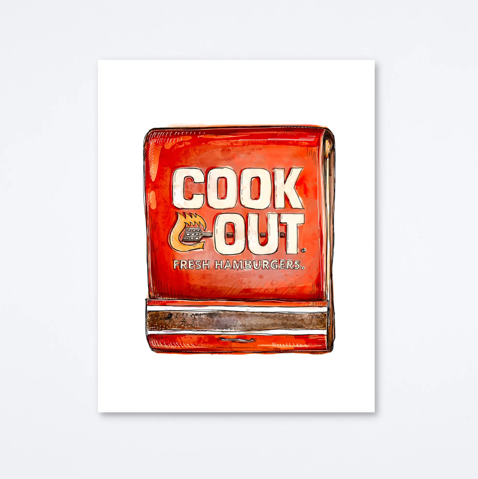 Cookout Art Print