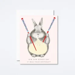 Dim Sum Birthday Card