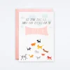 Doggies in Heaven Card