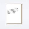 Drive-Thru Card