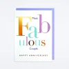 Fabulous Couple Anniversary Card