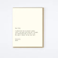 Fork/Spoon Card