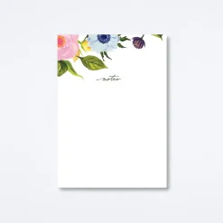 Garden Floral Chubby Notepad