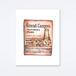 Grand Canyon Art Print