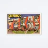 Greetings From Texas Herd Postcard