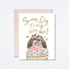 Hedge Hugs Birthday Card
