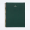Hunter Green Lined Notebook