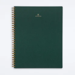 Hunter Green Lined Notebook