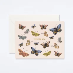 Monarch Thank You Card