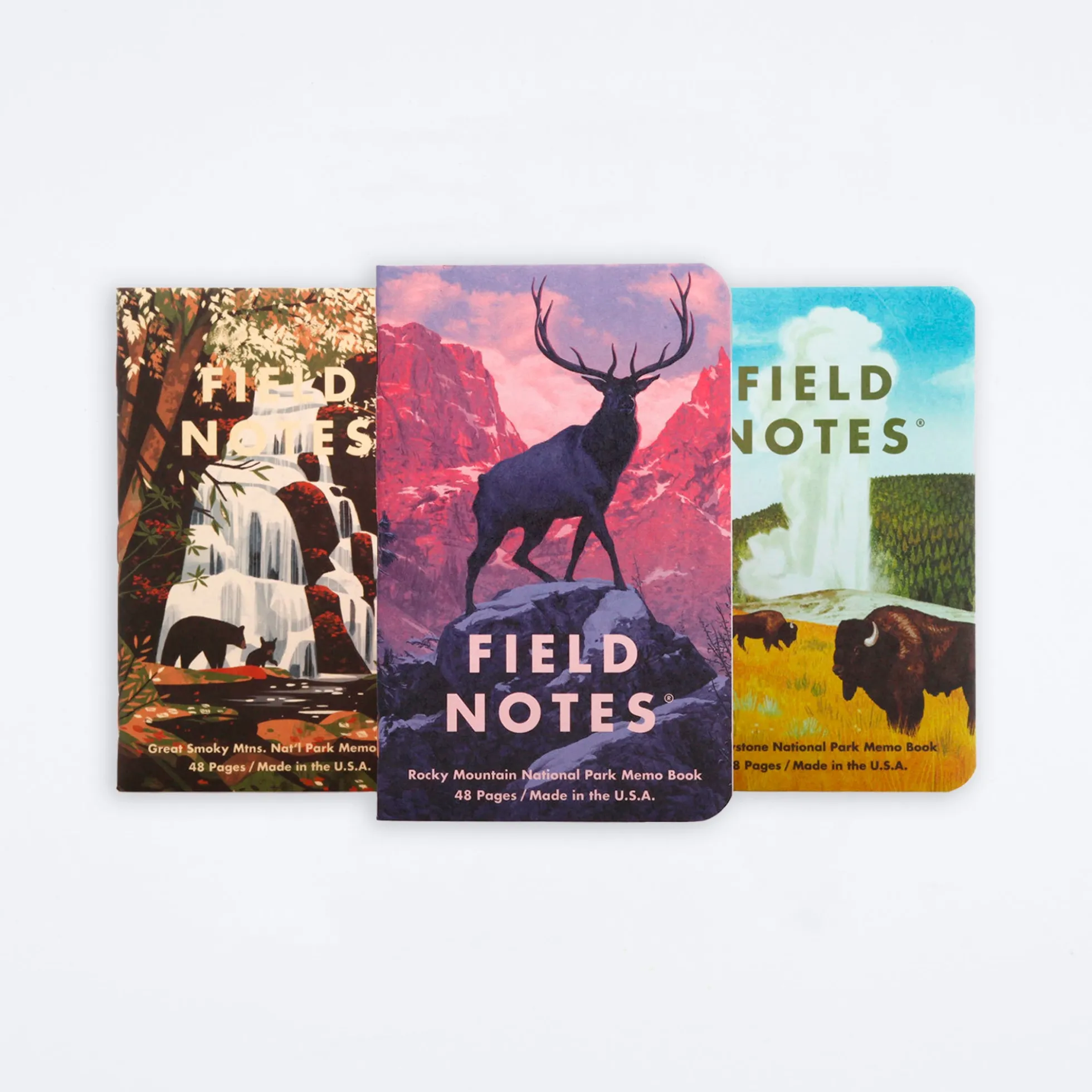 National Parks Notebook Set Series C