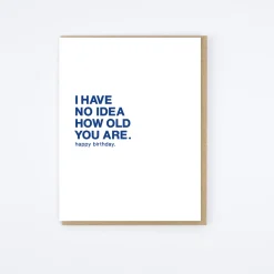 No Idea Card