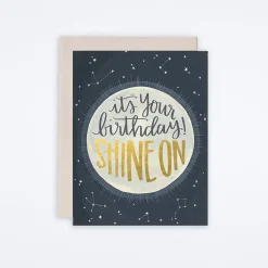 Shine On Birthday Card