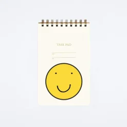 Smiley Face Task Pad Notebook