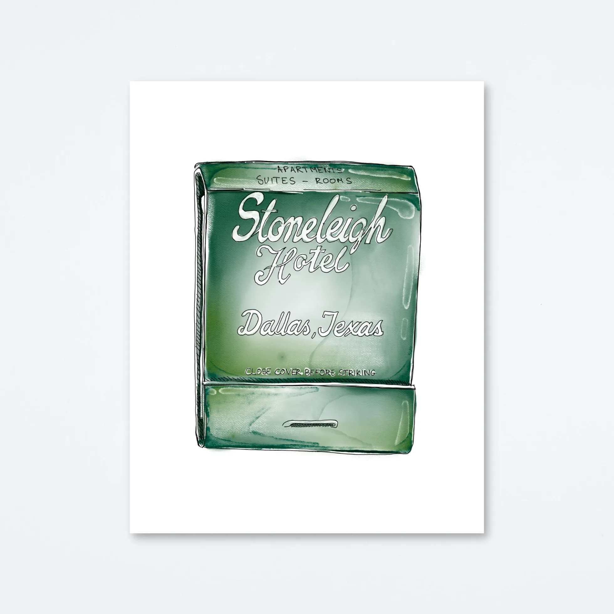 Stoneleigh Hotel Art Print