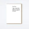 The Answer Card