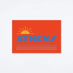 Thinking of You Athens Postcard