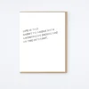 Too Short Card