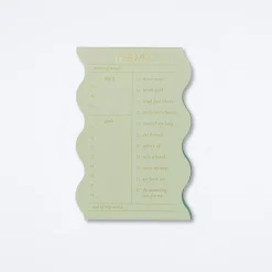 Wavy Daily Notepad
