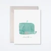 Welcome Little One Whale Card